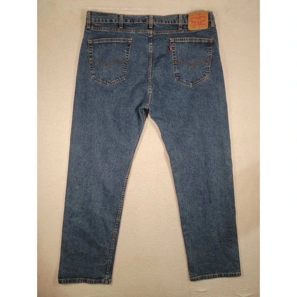 Levi's 505 jeans Regular‎ fit, Straight Leg  - Men's 40x32 Medium Wash Stretch
